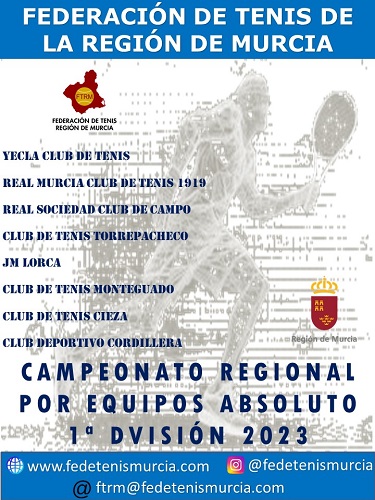 cartel por equipos absoluto 1ª